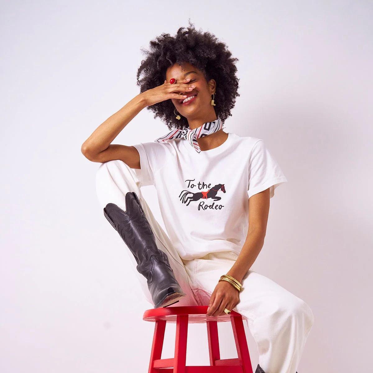 Kiki Tee To The Rodeo In Natural
