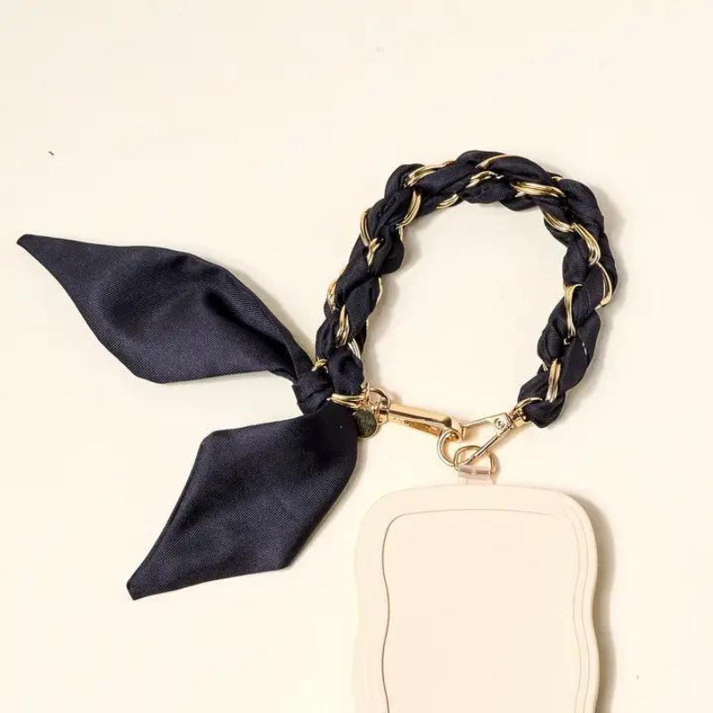 The Darling Effect Call Me Later Phone Scarf Black