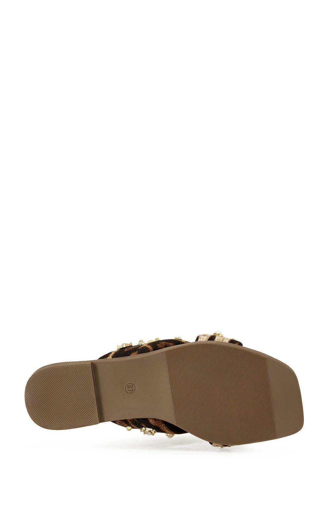 Azalea Wang Ramsey Leopard Slide