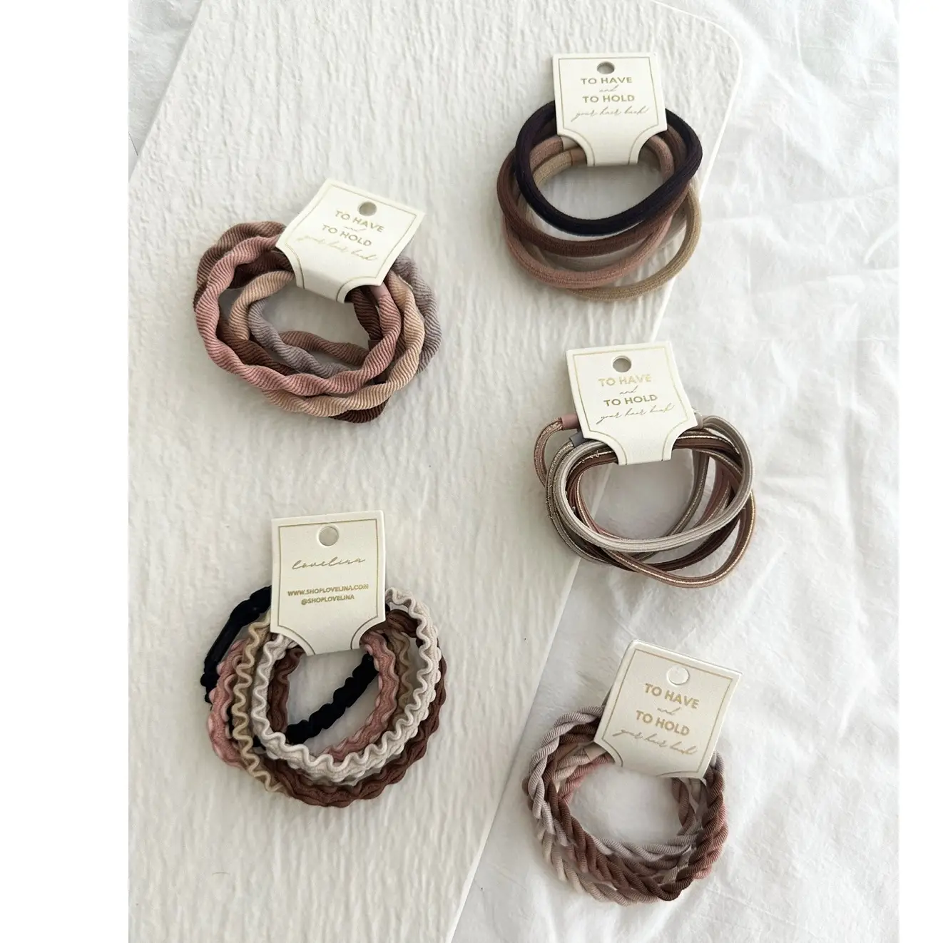 Assorted Thin Hair Ties - Givi