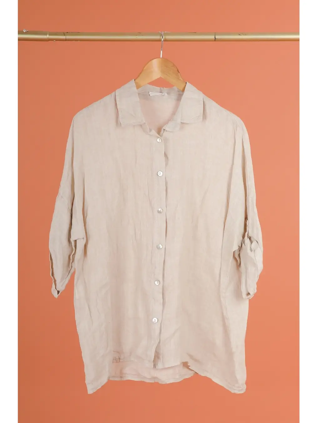 Button Up Linen Shirt