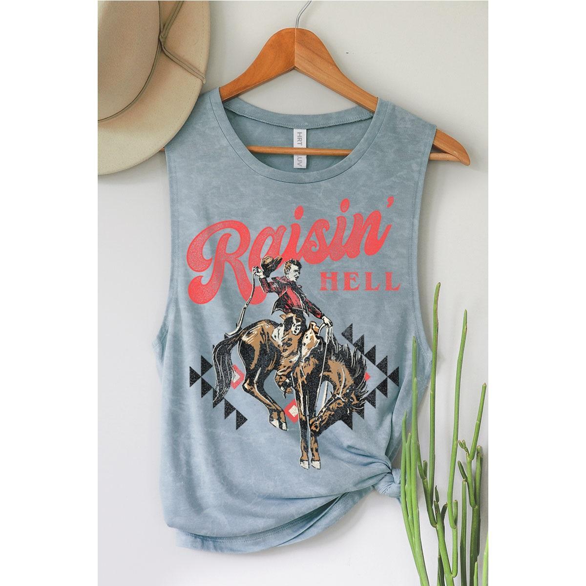 Raisin Hell Mineral Graphic Tank Top