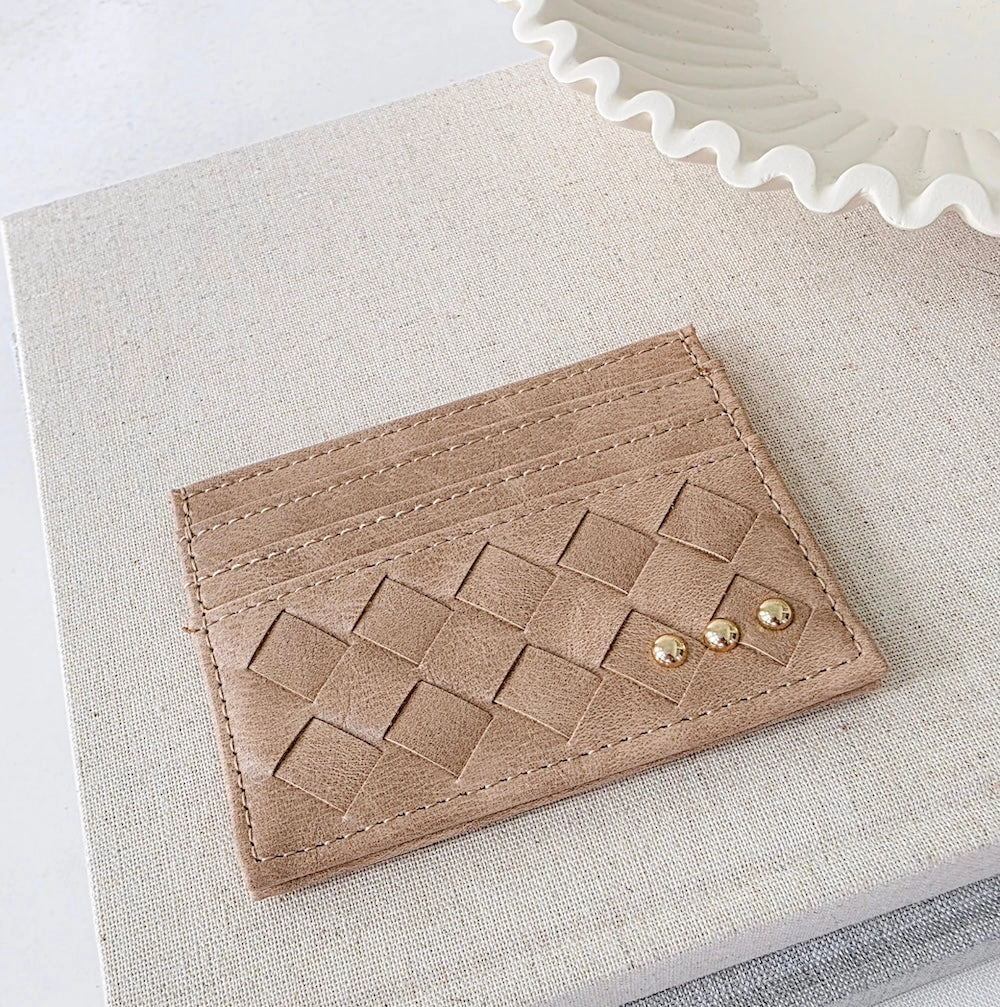 Mariah Woven Small Card Holder