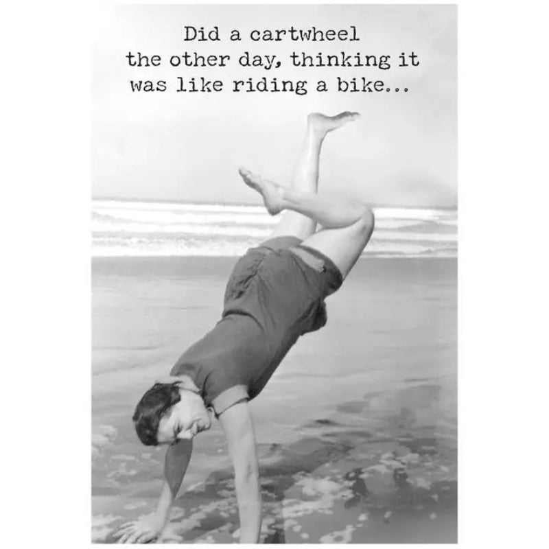 Primitives By Kathy Greeting Card - Cartwheel