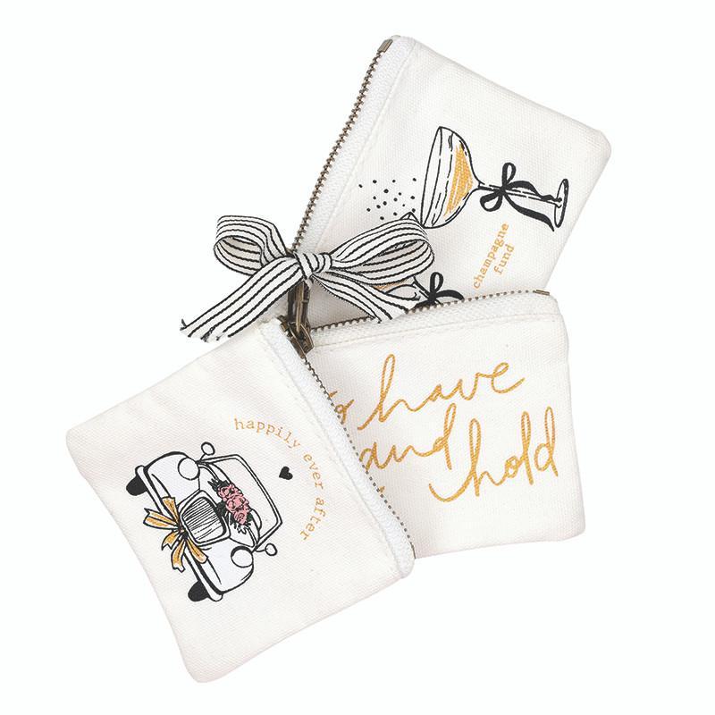 Gift Card Pouches - Wedding - Set of 3