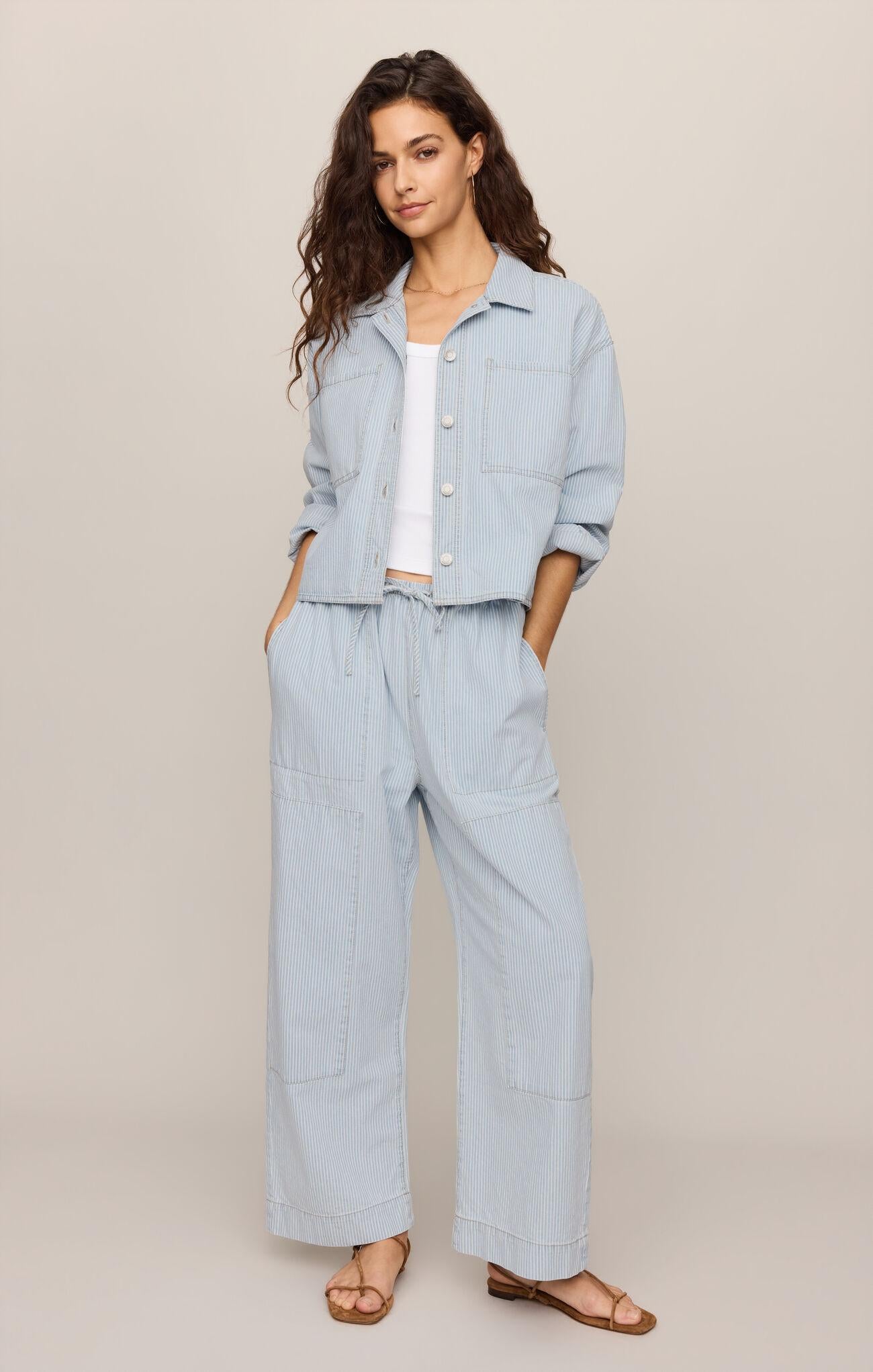 The Carpenter Pant - Seaboard Stripe