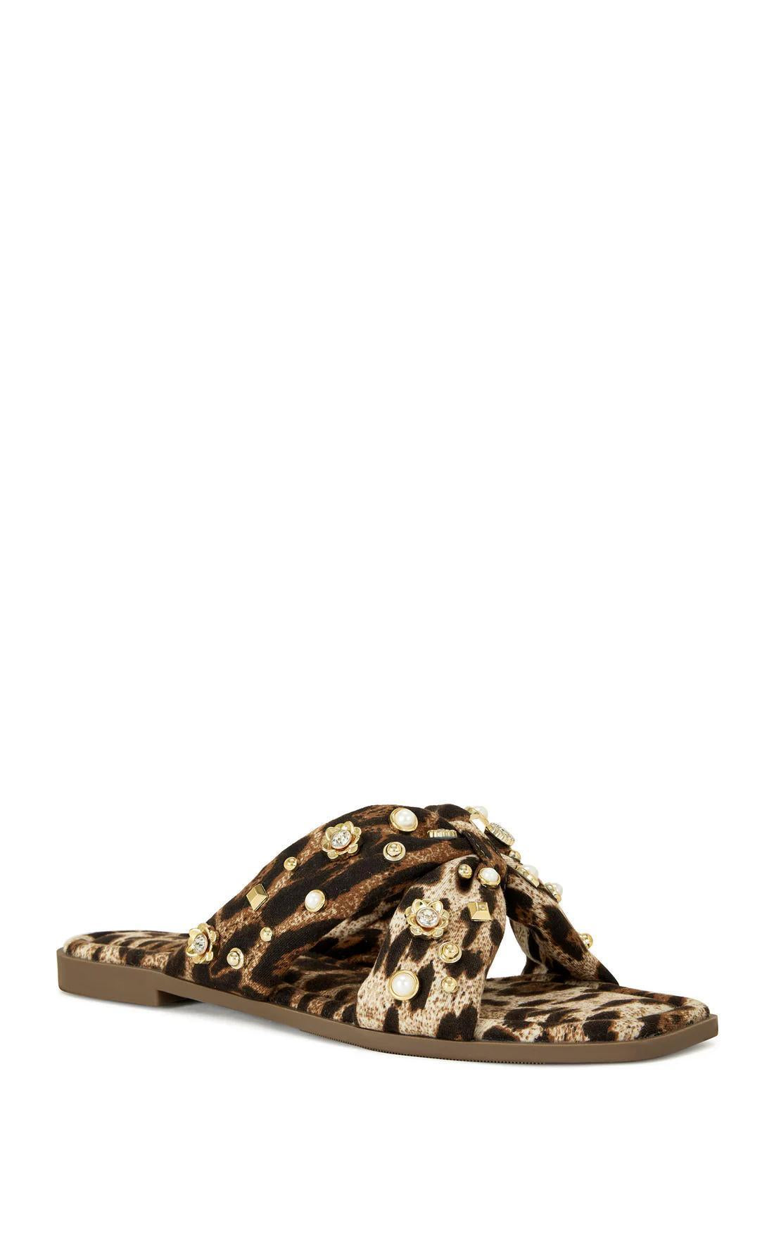 Azalea Wang Ramsey Leopard Slide
