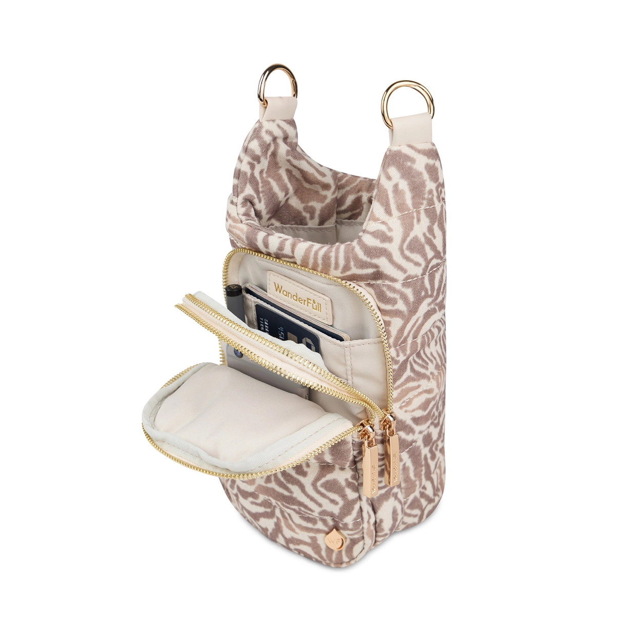 Natural Zebra Print Hydrobag