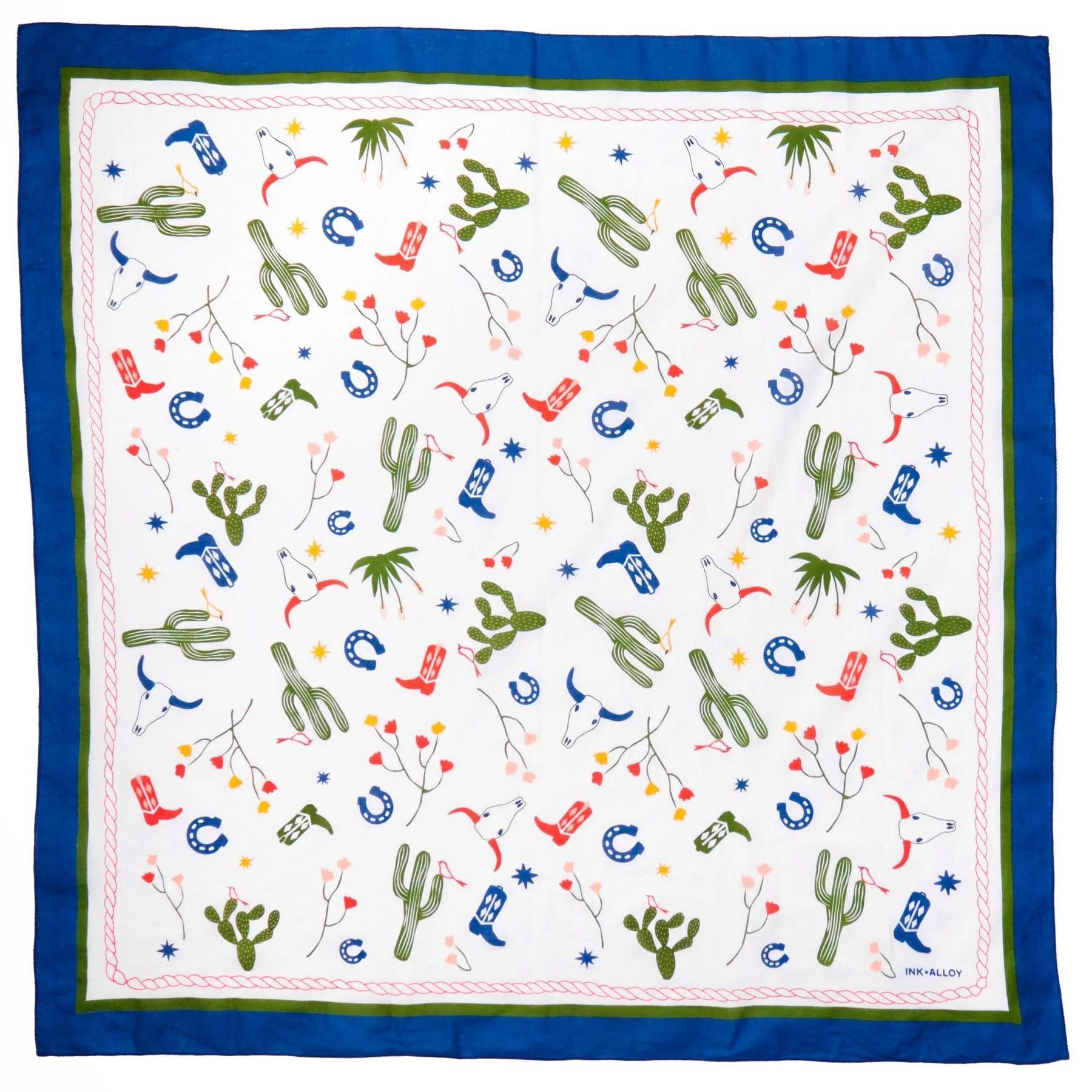 Olivia Print Scarf