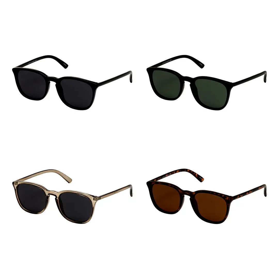 Unisex Small Keyhole Polarized Sunglasses