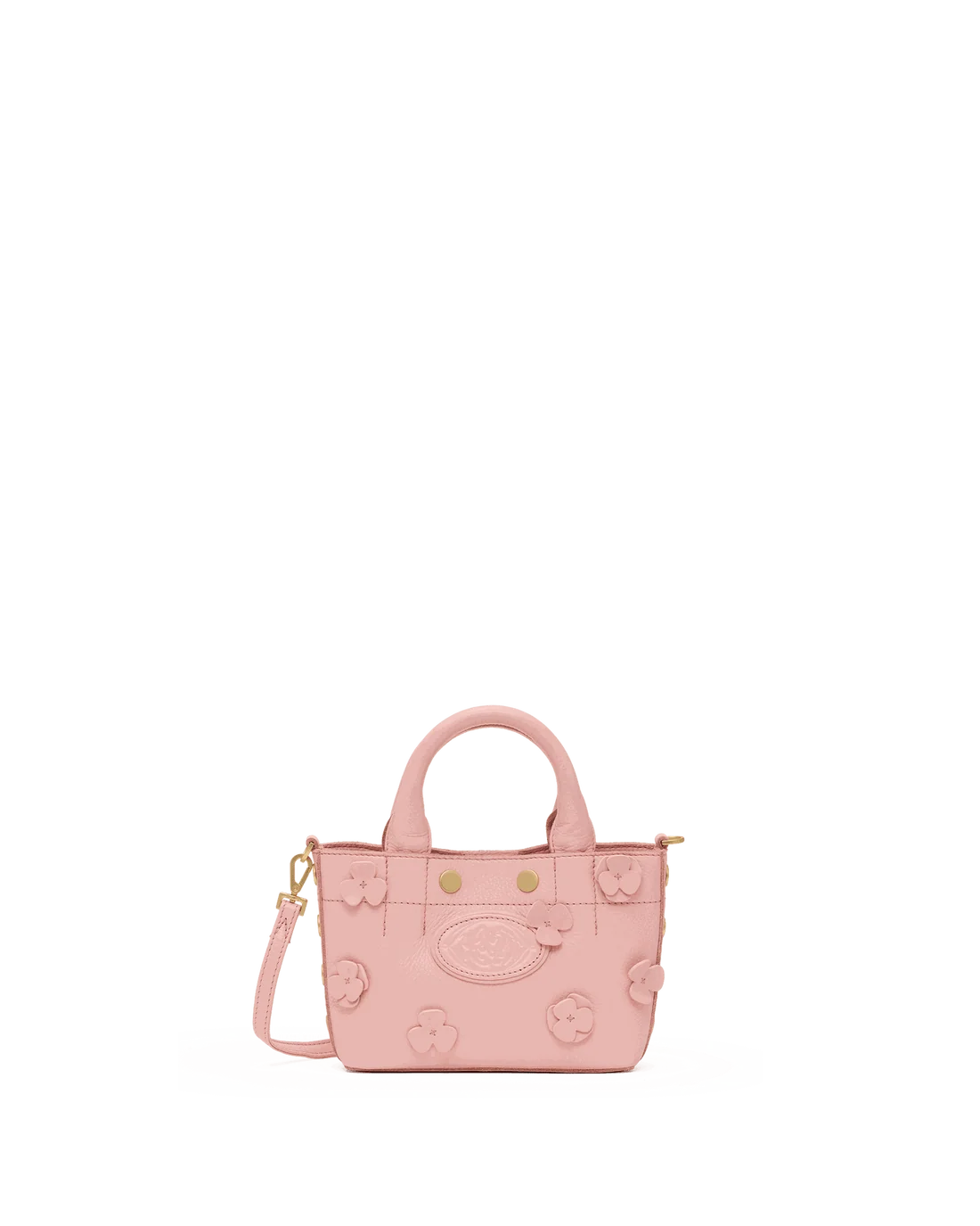 Hammitt Olympia Crossbody Mini - Flamingo Flora/Brushed Gold