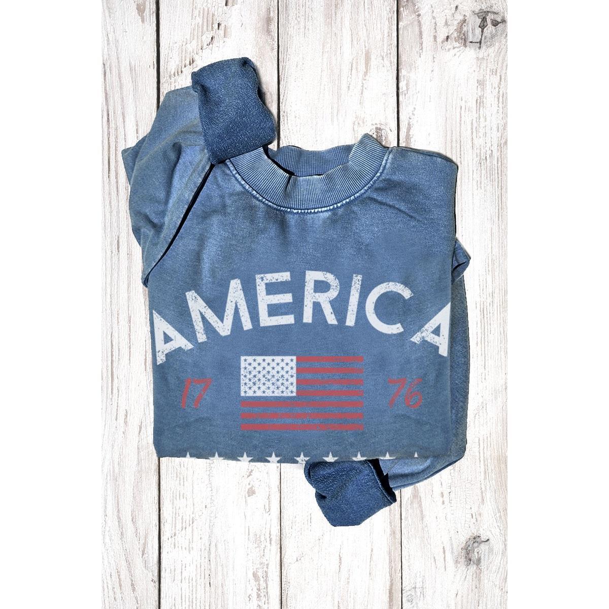 America 1776 Mineral Graphic Sweatshirt