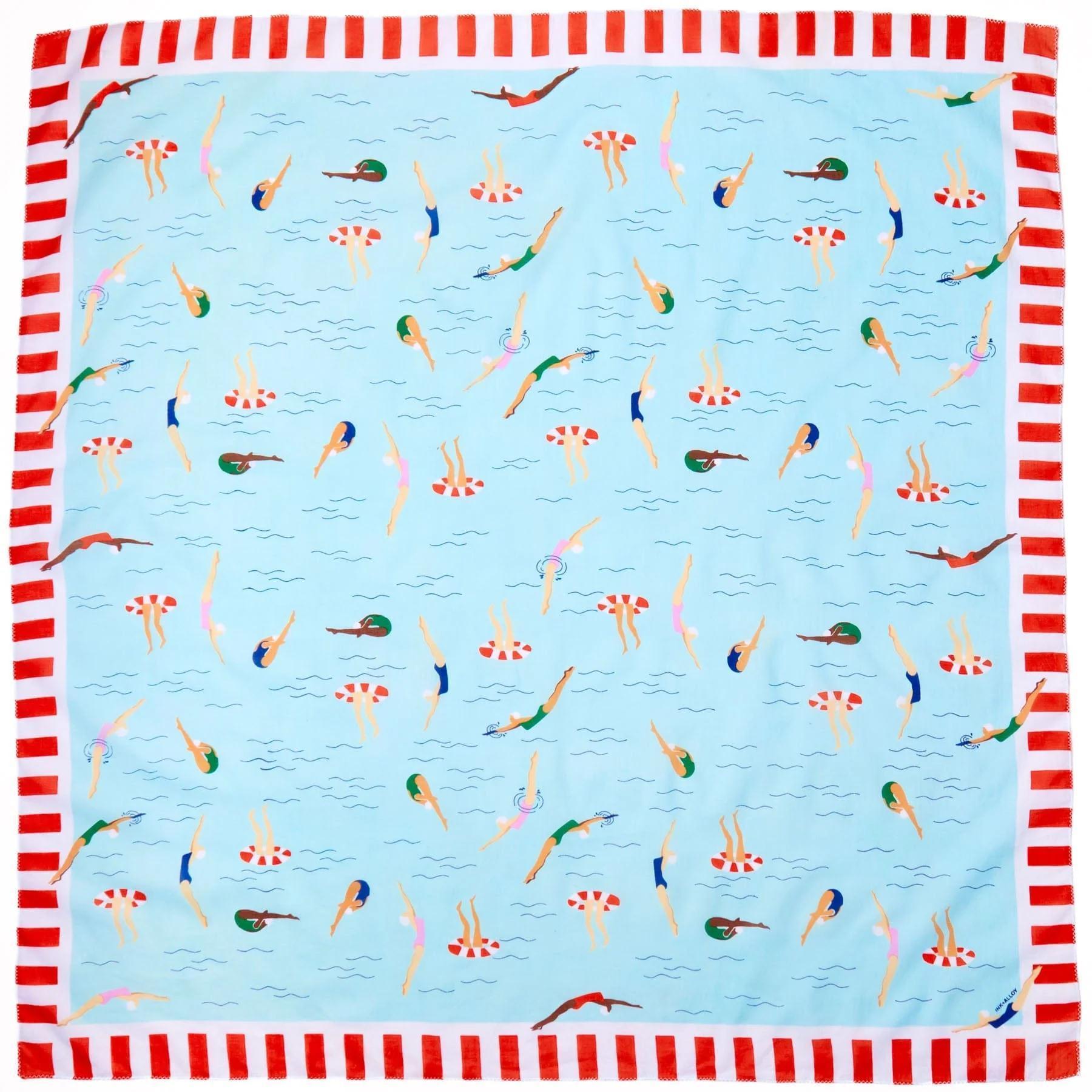 Olivia Print Scarf