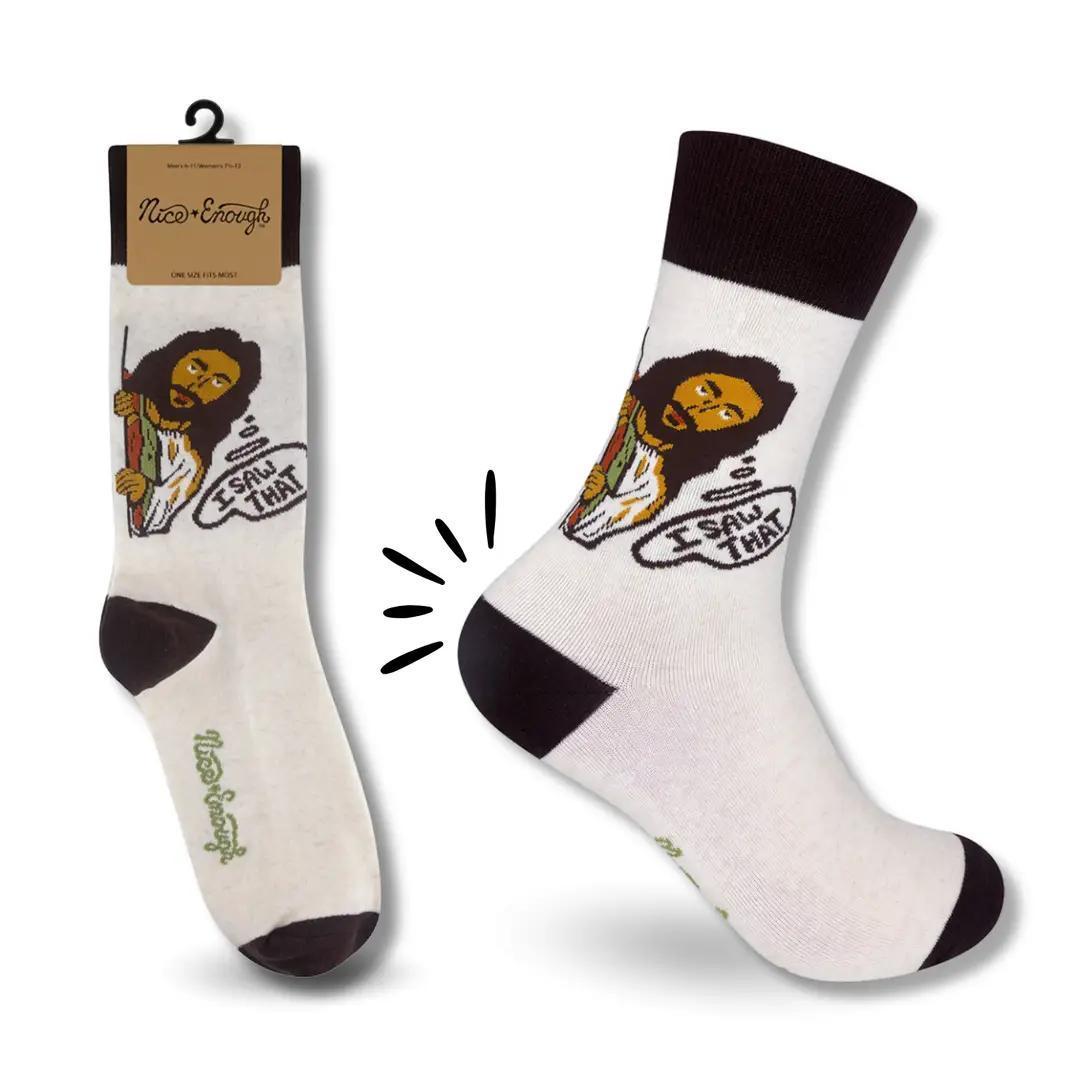 I Saw That - Jesus Socks
