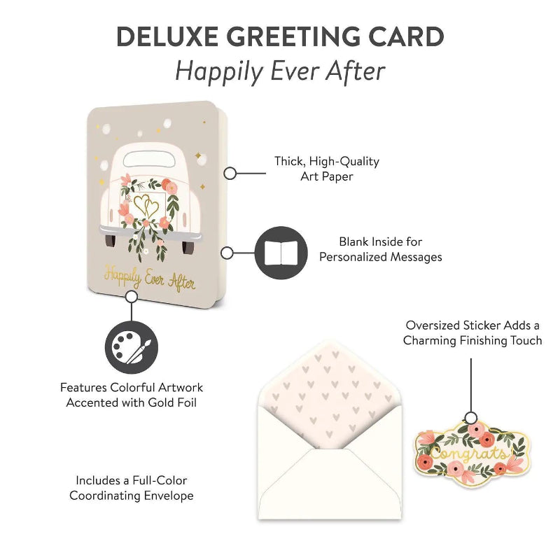 Stuidio Oh! Happily Ever After Deluxe Greeting Card