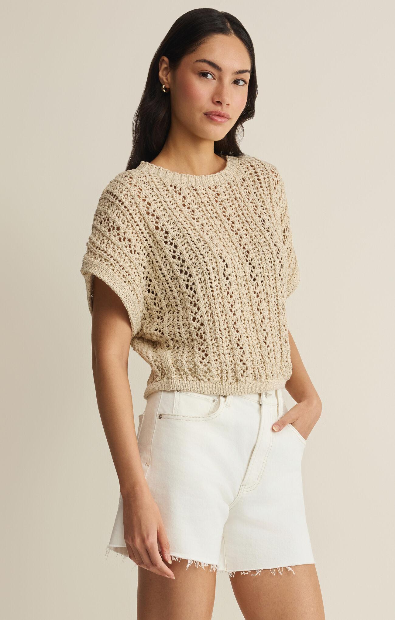 Ballast Crochet Top - Natural