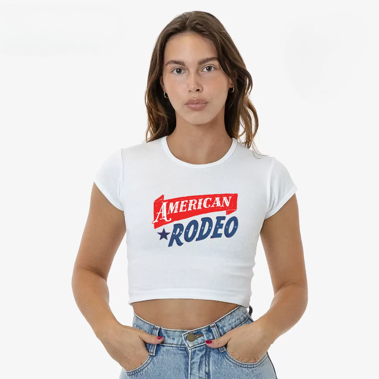 American Rodeo Crop Top