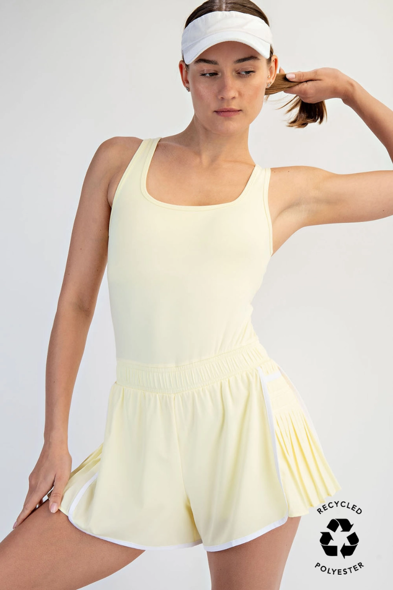 Rae Mode Recycled Butter Tiger Shortsie - Front View