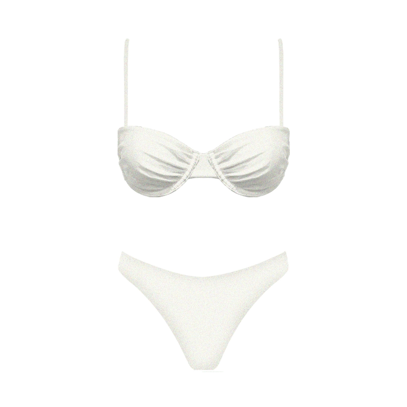 Lorenzo Bikini Bottoms - White