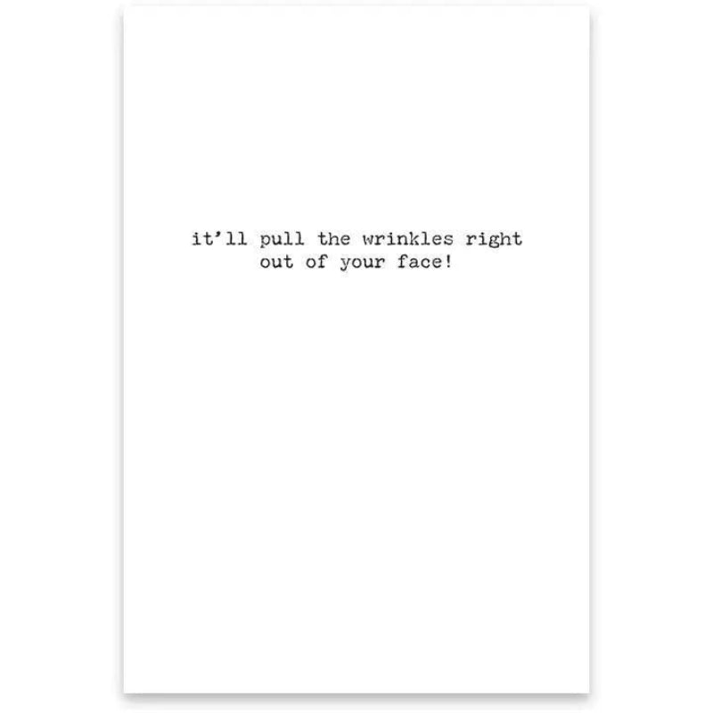Primitives By Kathy Go Braless Greeting Card