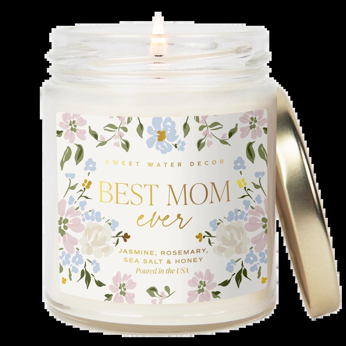 Best Mom Ever 9 oz Soy Candle - Mother's Day Gifts