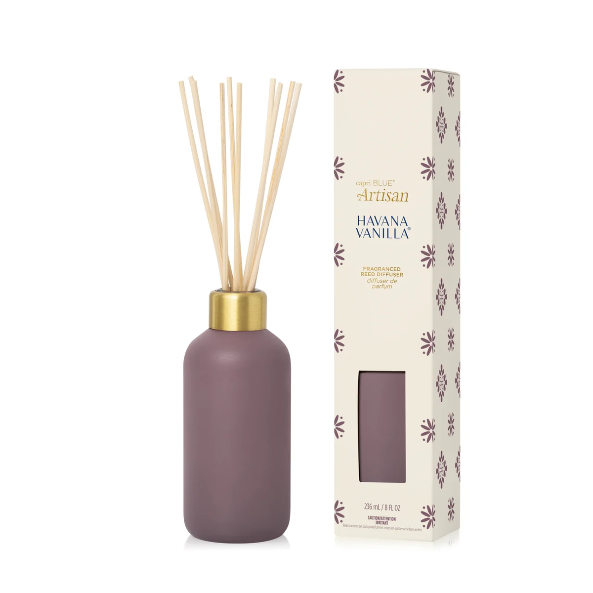Havana Vanilla Artisan Terrazza Velluto Reed Diffuser