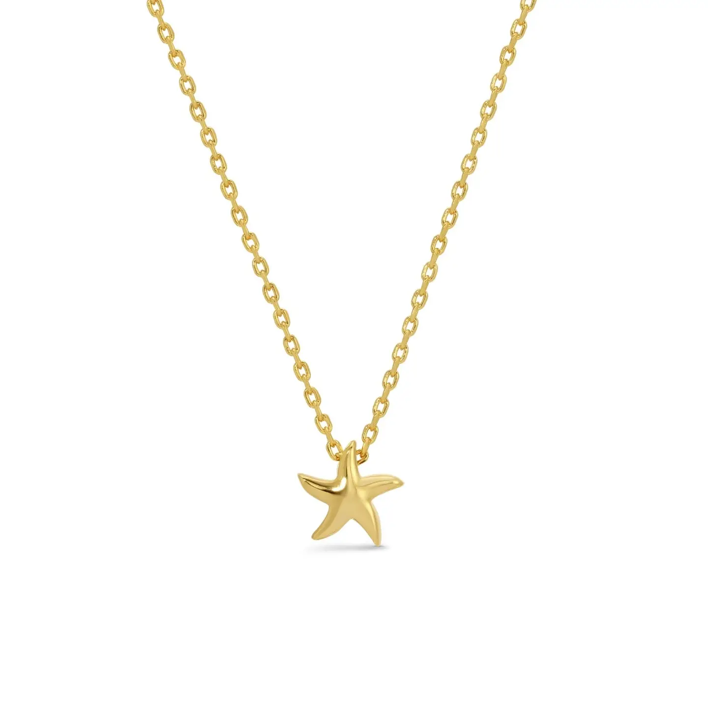Sweetest Starfish Necklace - Gold