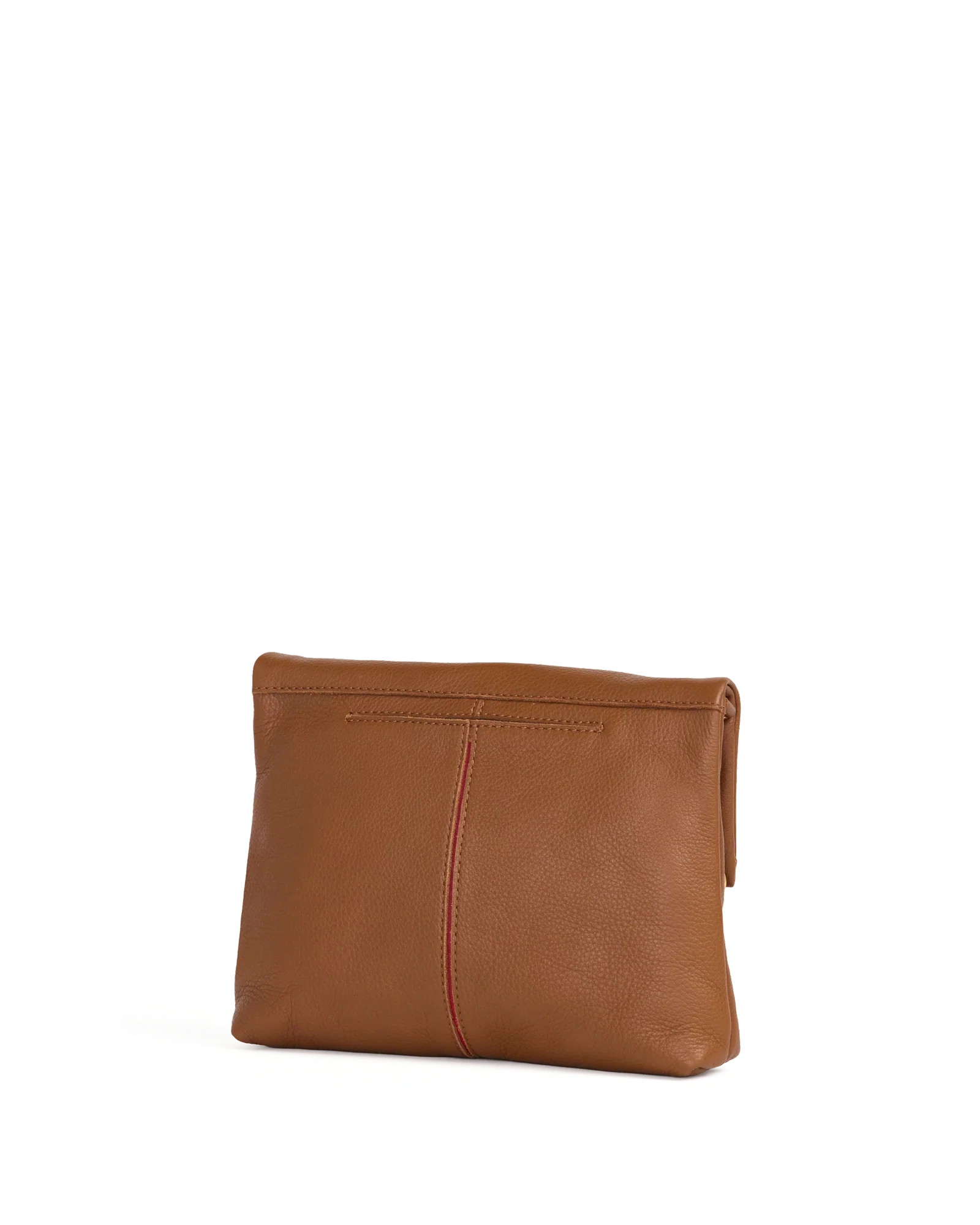 Hammitt VIP Med - Mahogany Pebble/Brushed Gold Red Zip