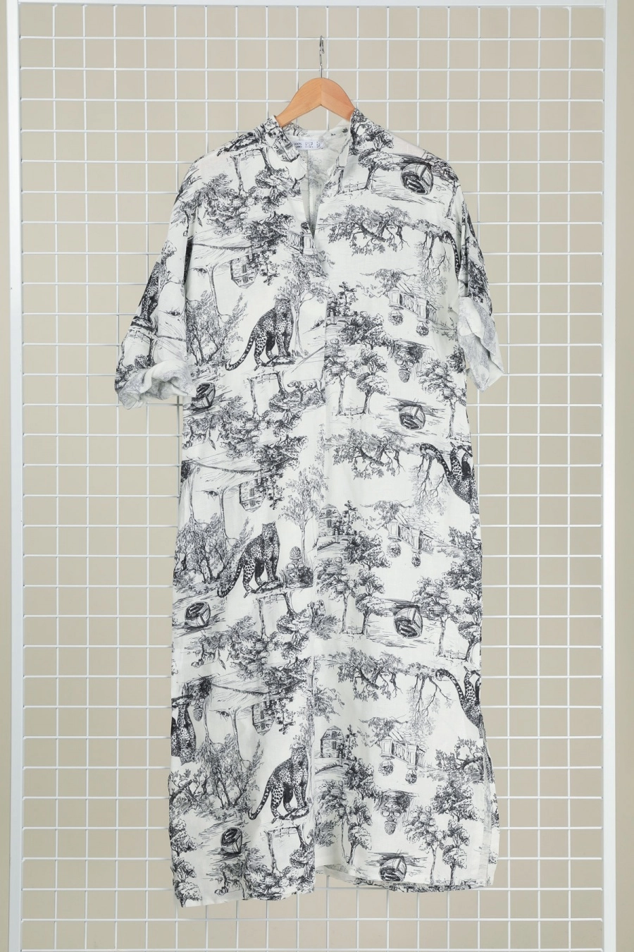 Long Printed Dress