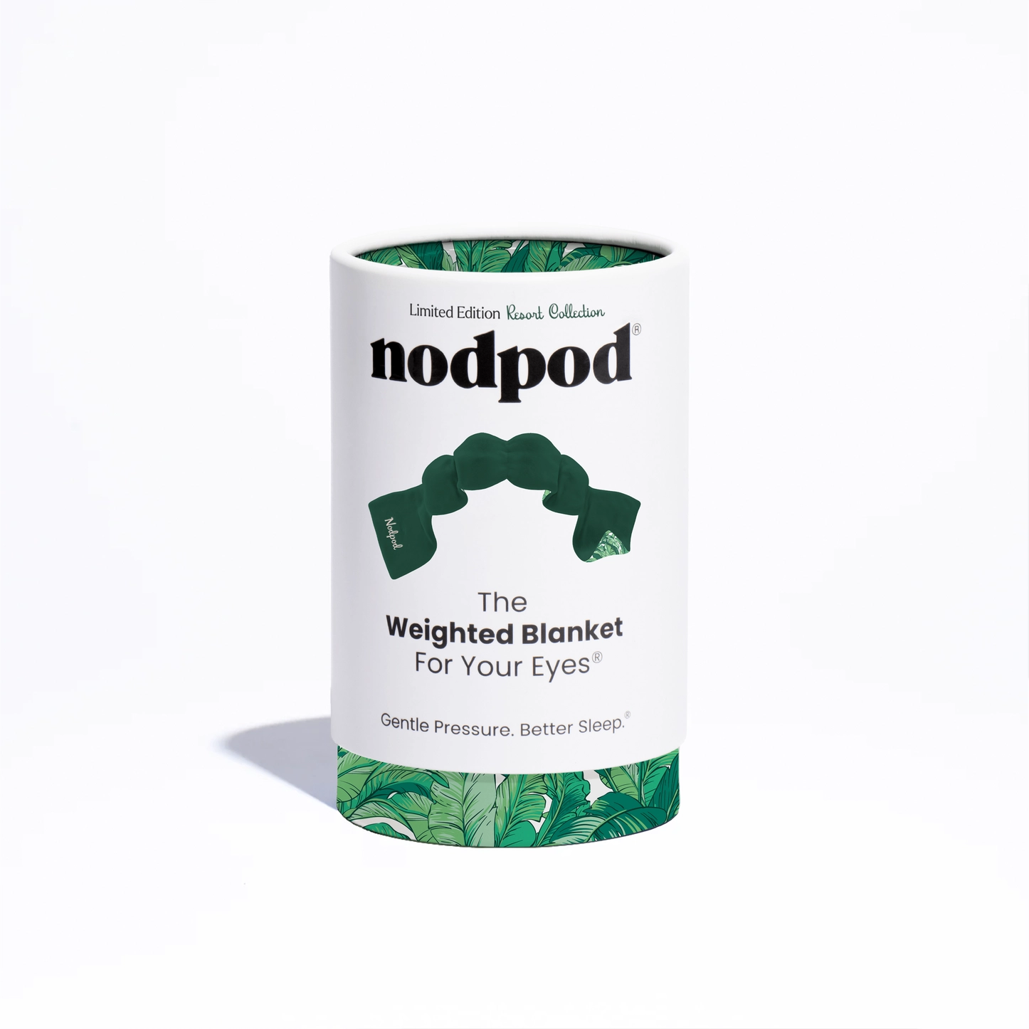 Weighted Sleep Mask - Resort Collection Palmleaf