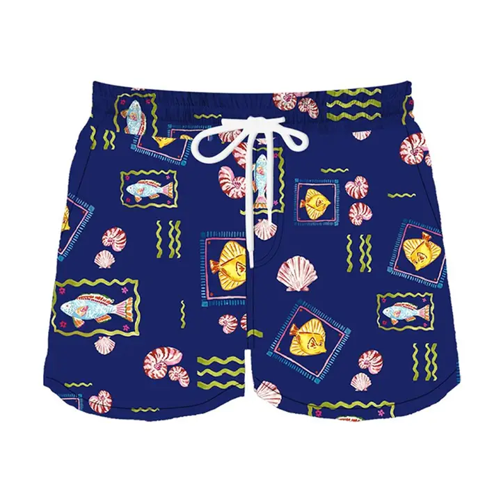 Seaside Soiree Men Trunk - Ocean