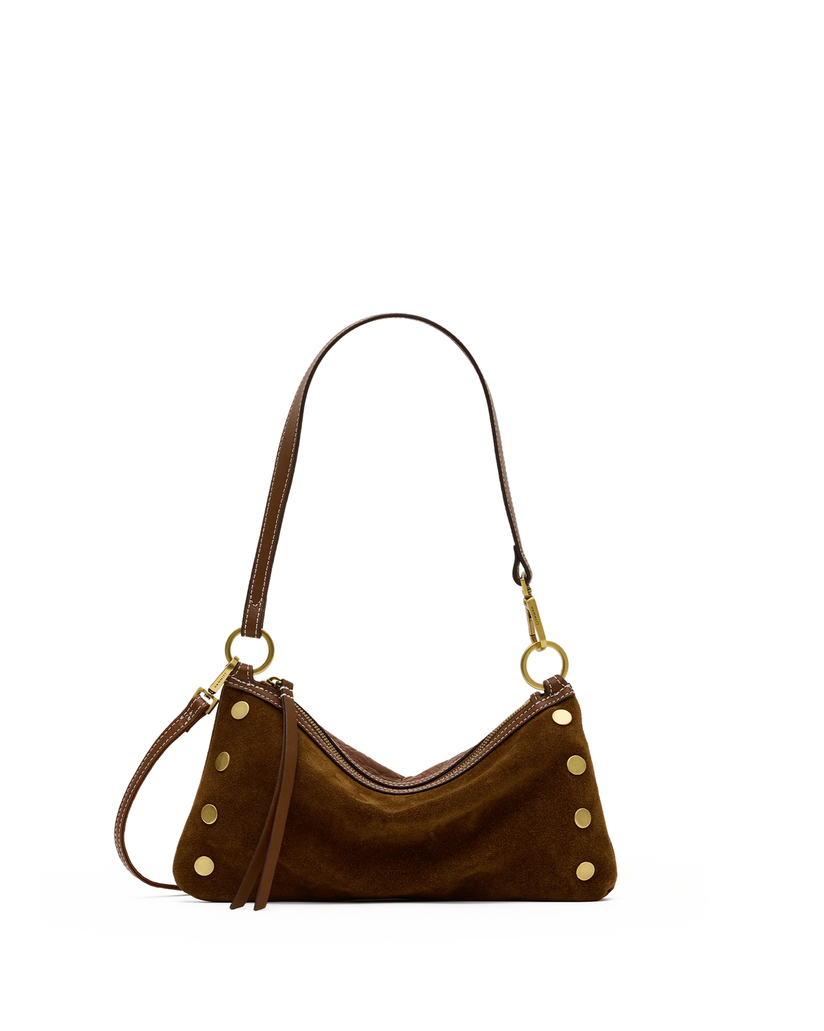 Hammitt Kyle Sml - Cinnamon Suede/Antique Gold