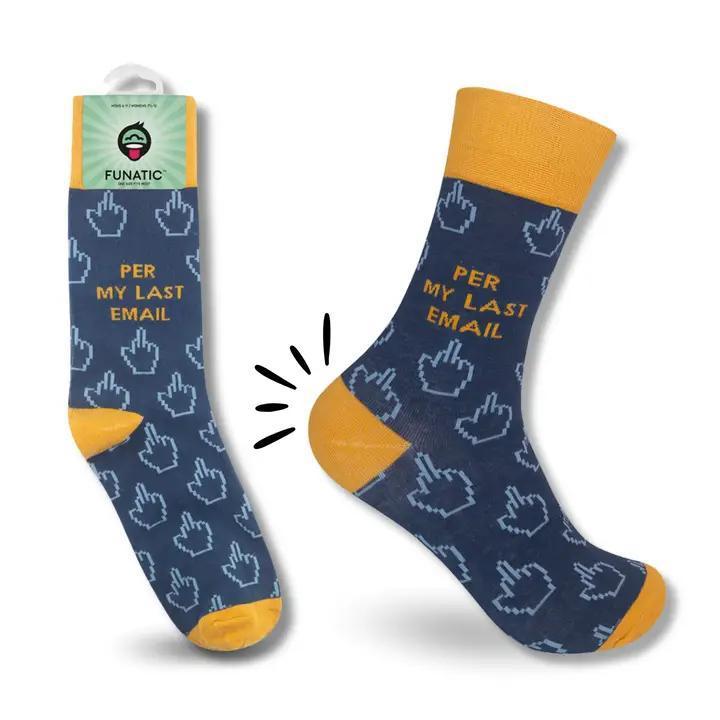 Per My Last Email Socks