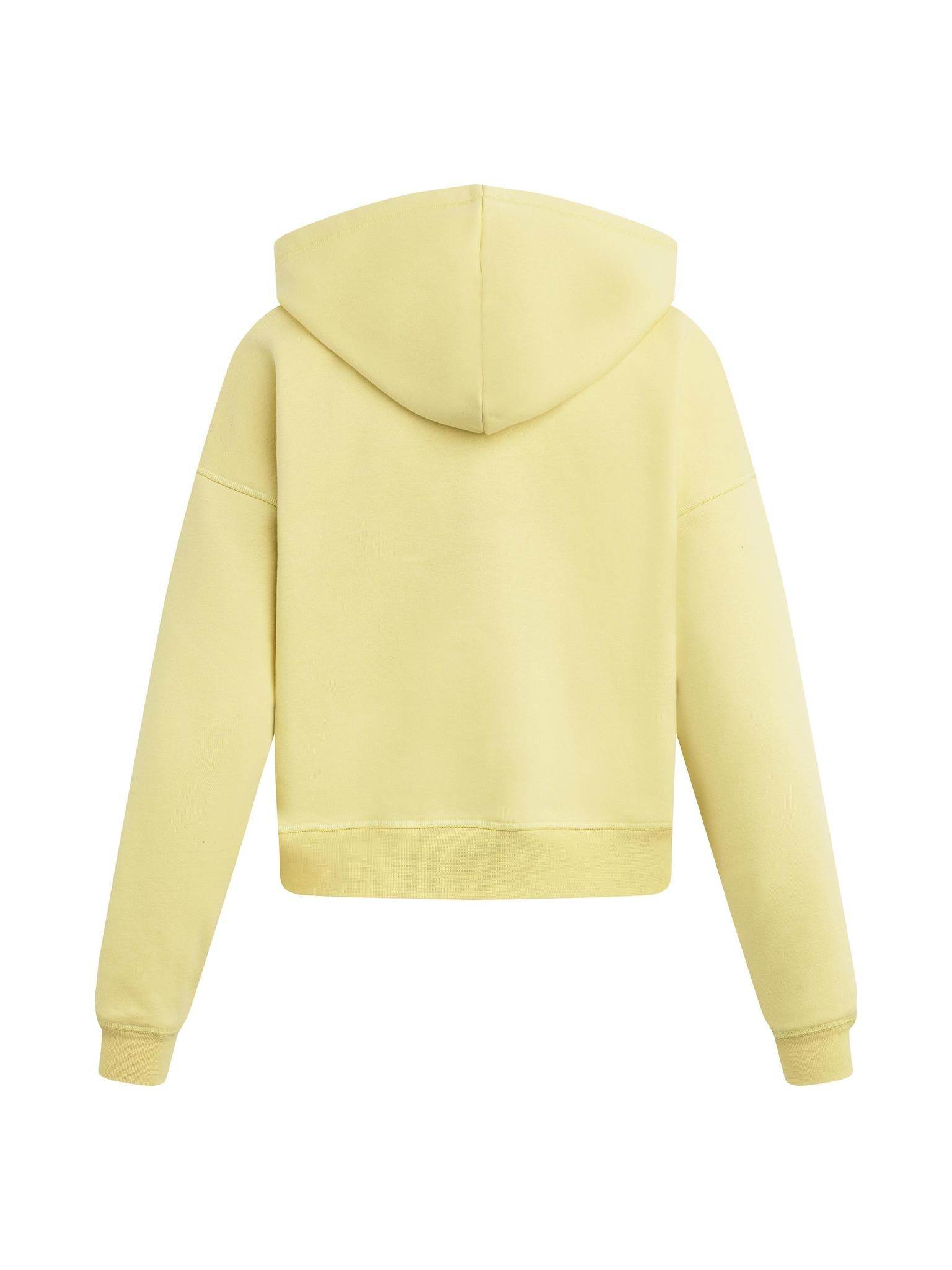 The Collegiate Hoodie - Golden/Off White