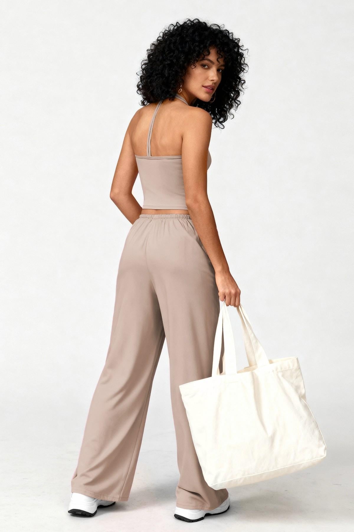 Crop Tank w/Bra