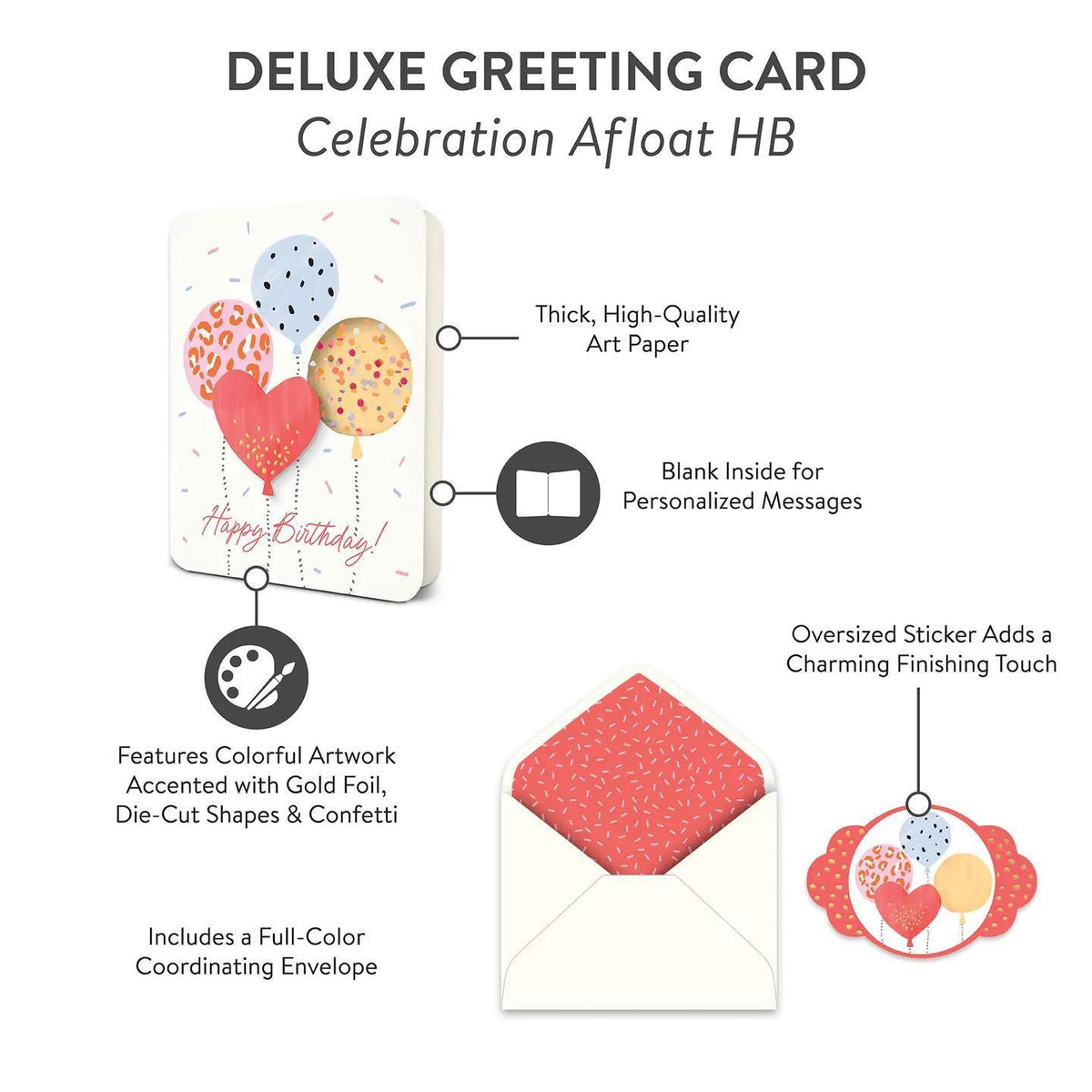Deluxe Greeting Card – Celebration Afloat