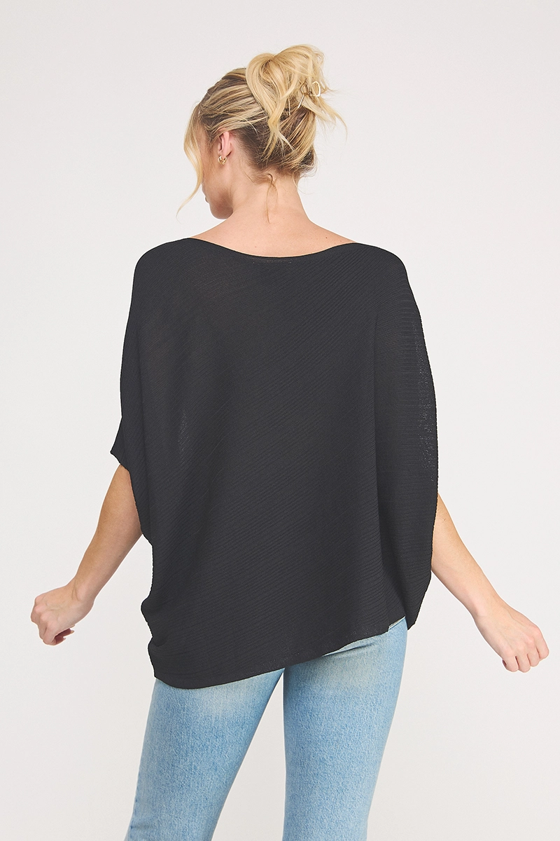 Knit Off Shoulder Top