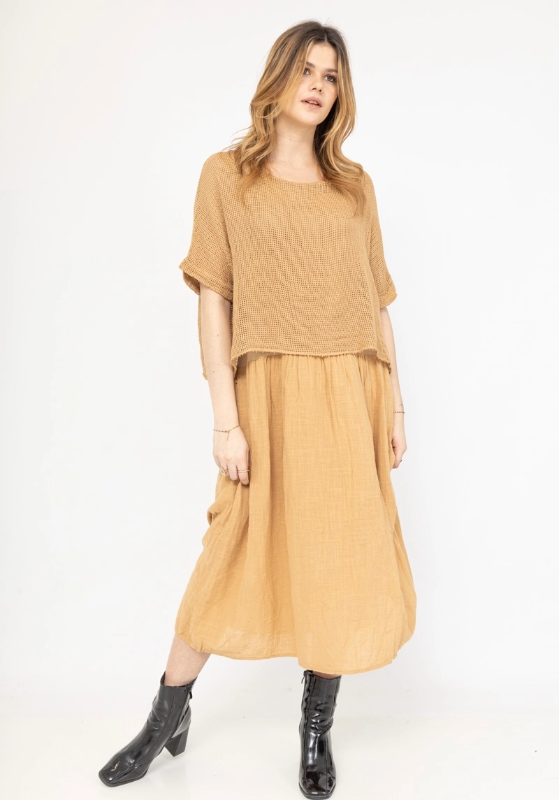 Cotton Maxi Dress