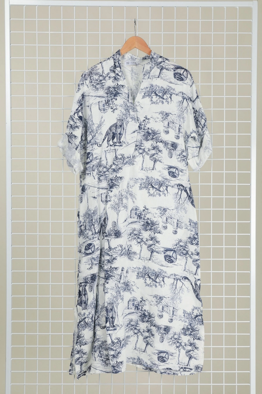 Long Printed Dress