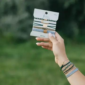 Journey Green Sea Turtle Hair Tie Bracelets