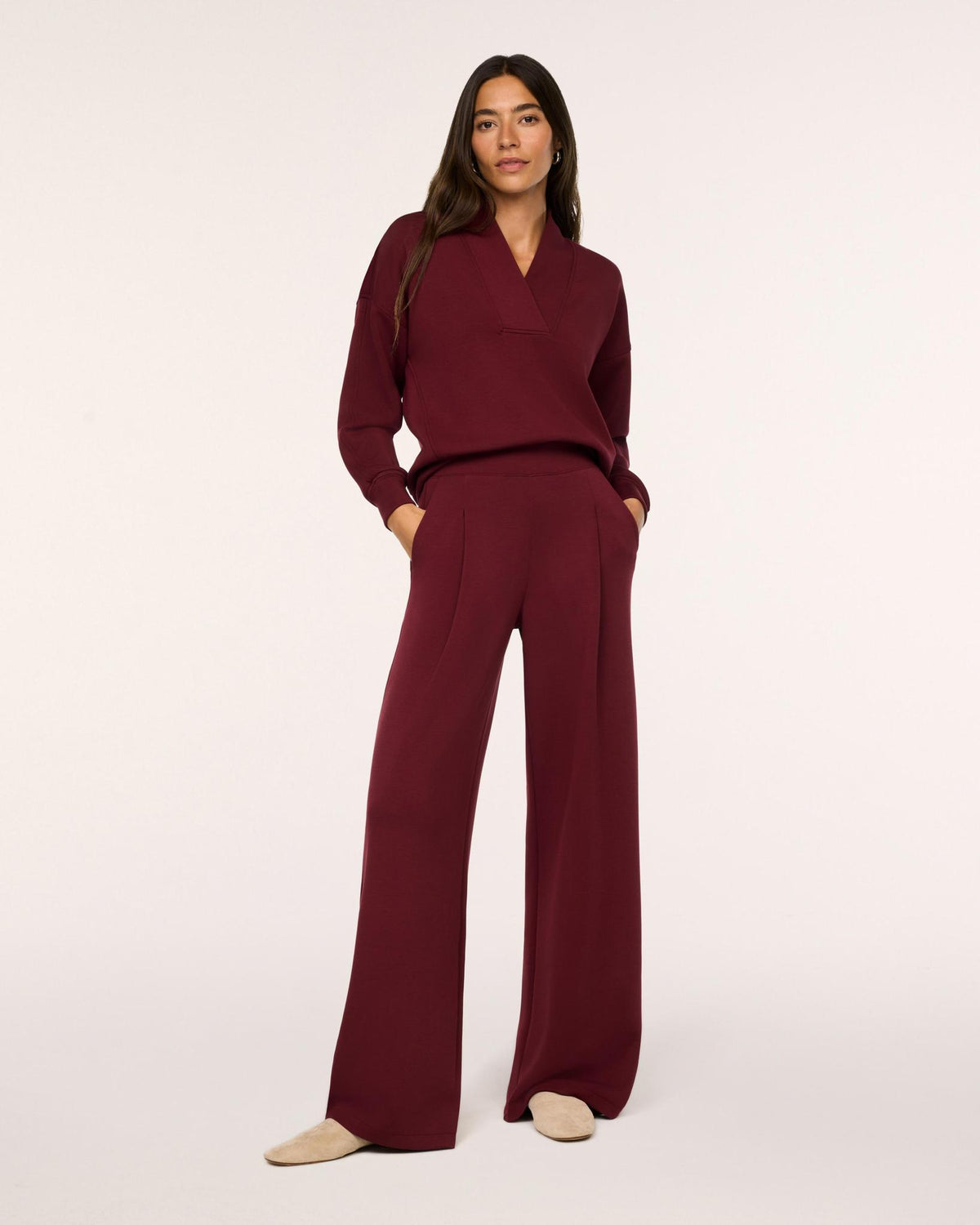 Spanx Airessentials Pleated Wide Leg Pant