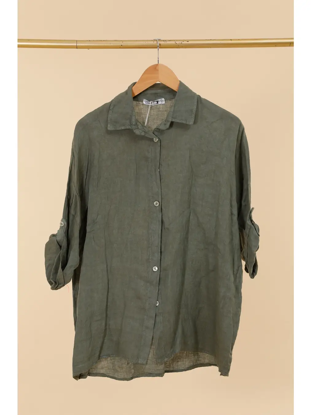 Button Up Linen Shirt