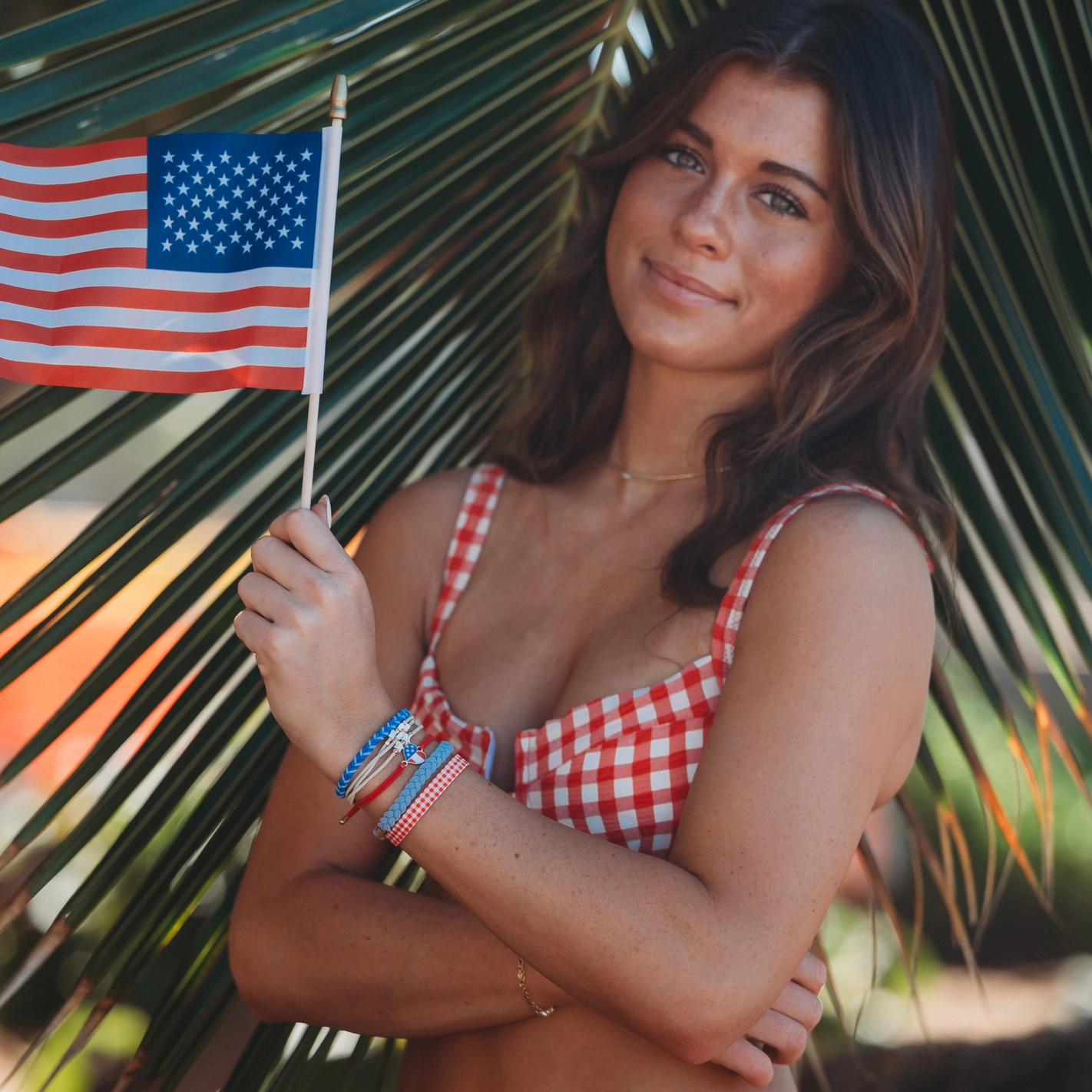 Free Patriotic Hair Tie Bracelets (medium)