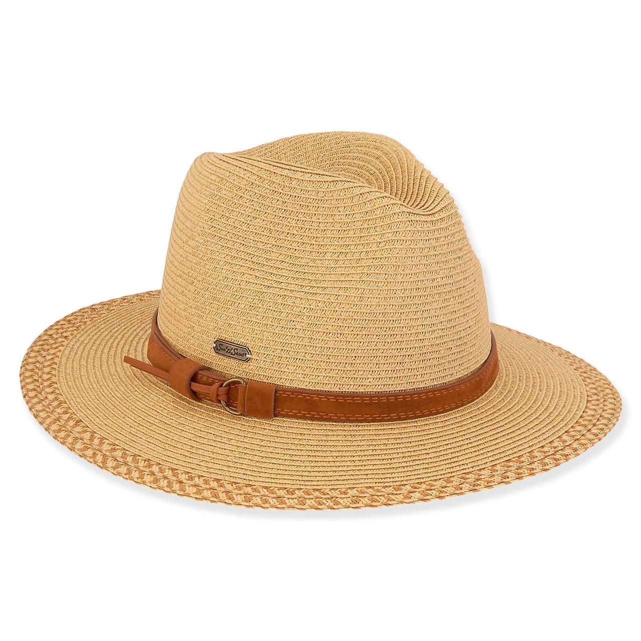 Journee | Women's Paper Straw Safari Hat