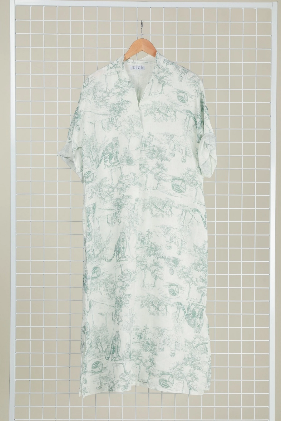 Long Printed Dress