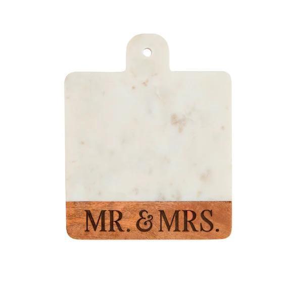 Small Mr & Mrs Marble Board