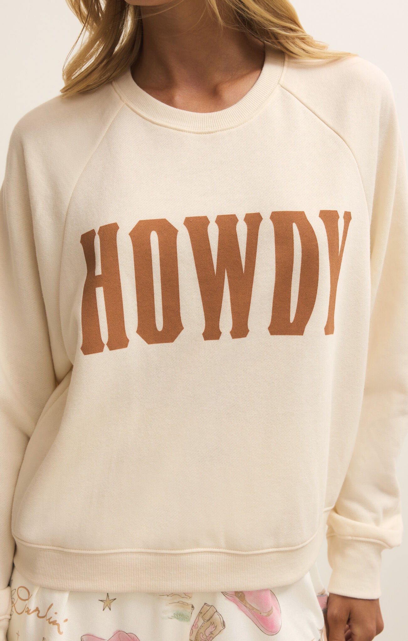 Howdy Sweatshirt - Vanilla Ice