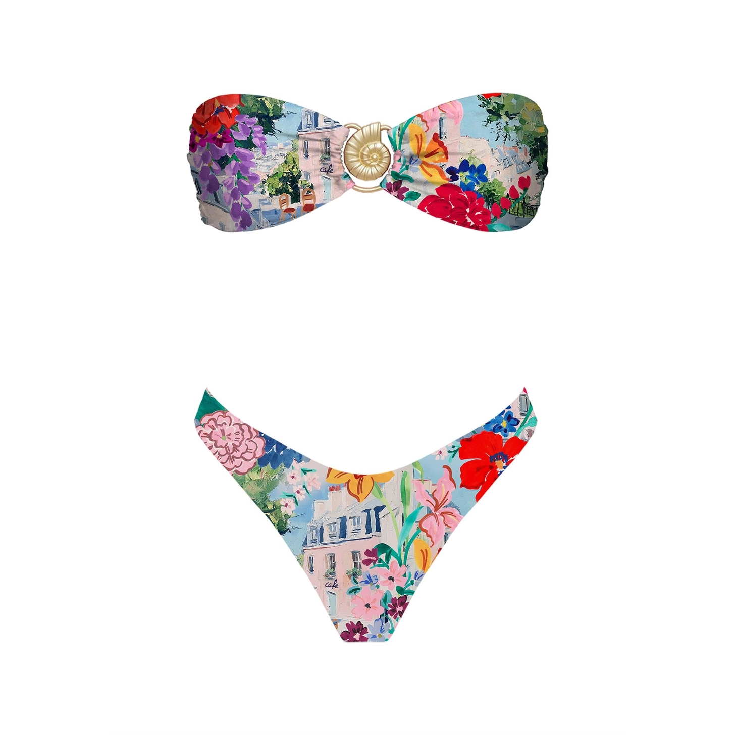 Seaside Soiree Bikini Top - Purple