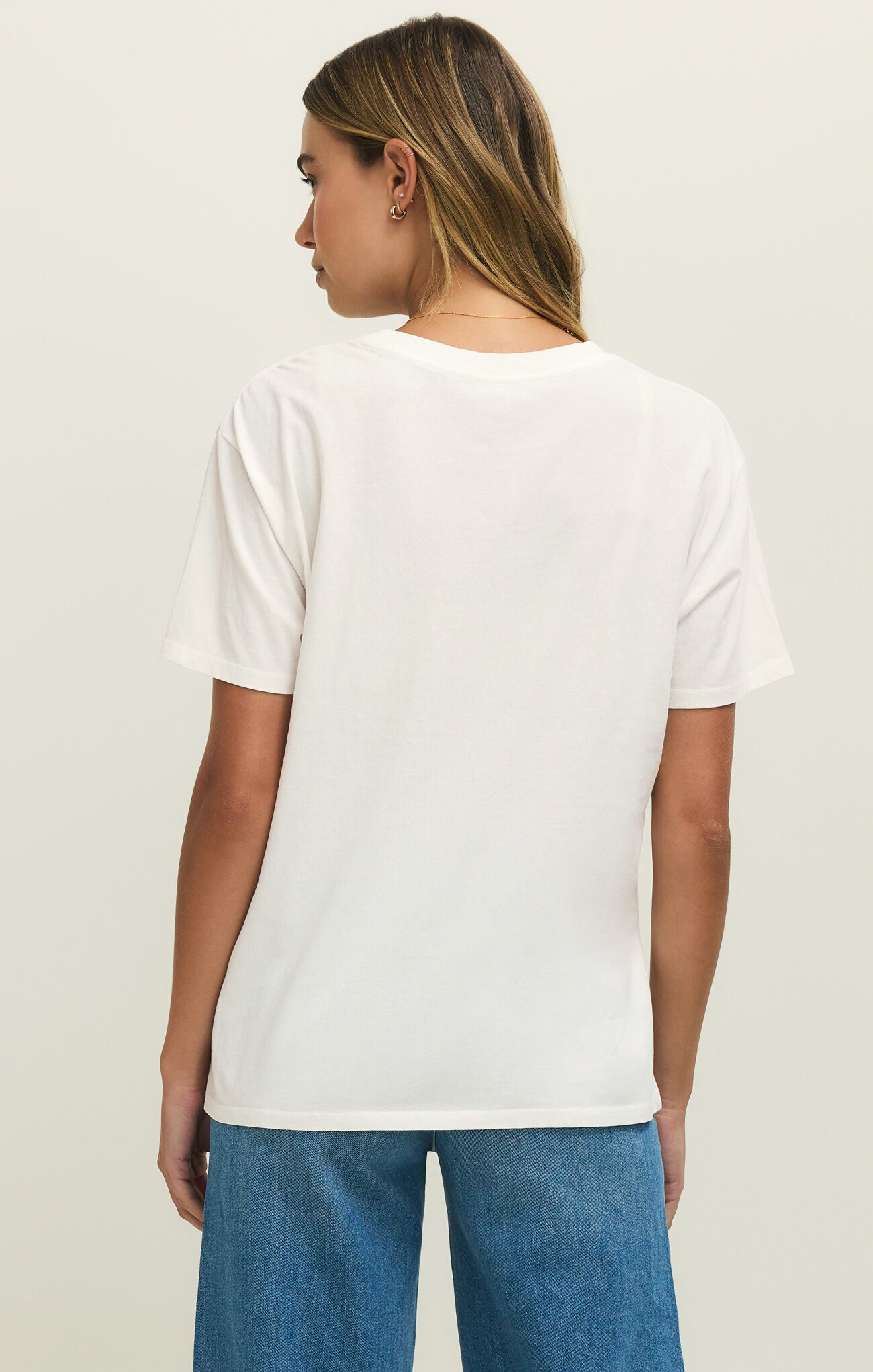 Cheers Boyfriend Tee - Sea Salt
