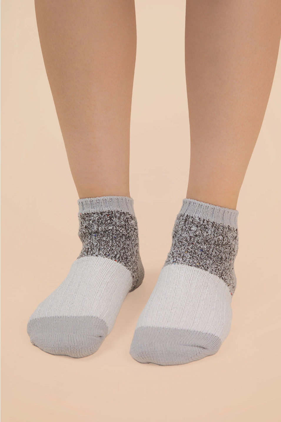 Color Block Crew Socks